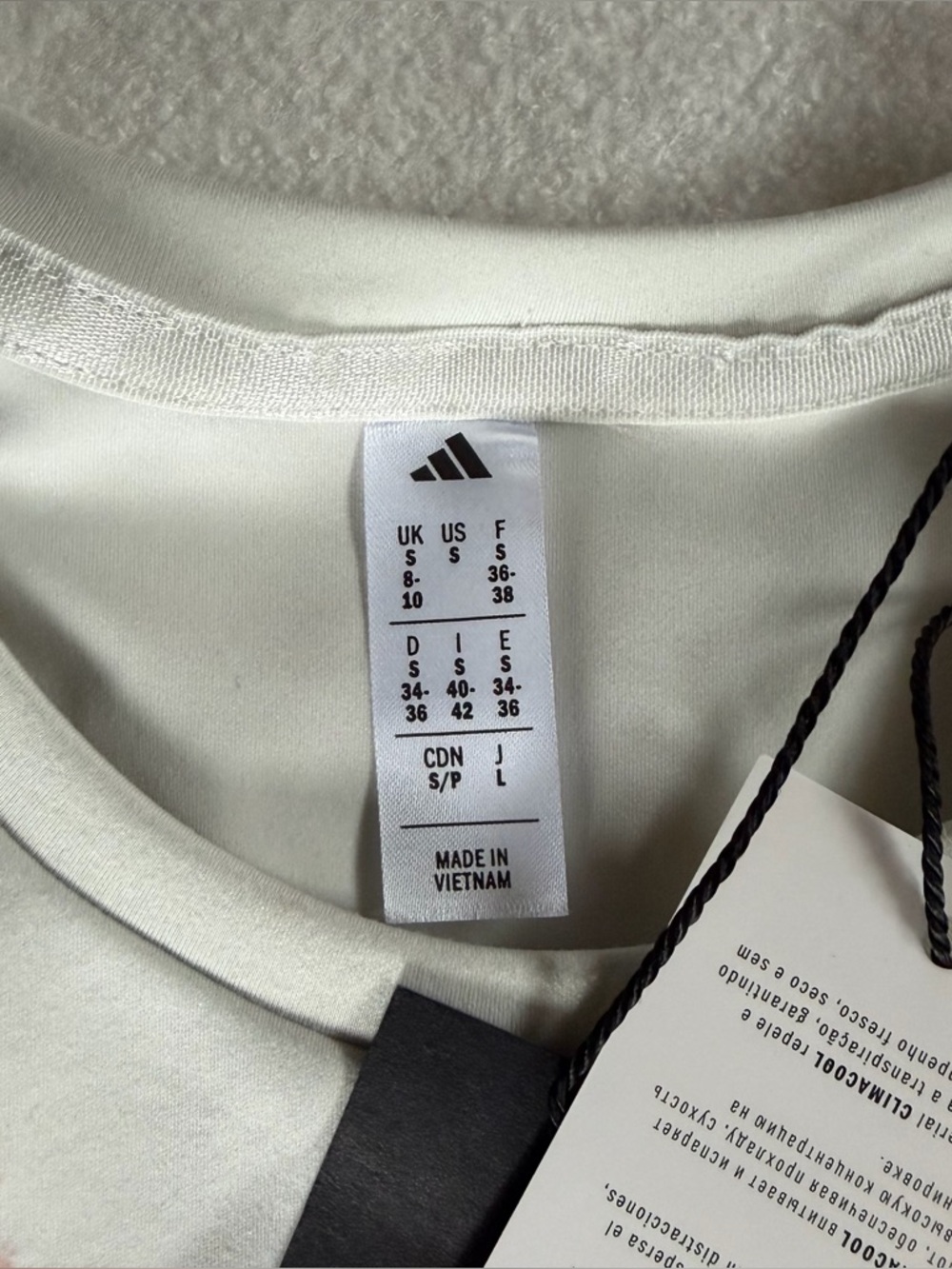 Y-3 Adidas x Y-3 Women’s Tennis Pro Cropped Long Sleeve Size Small - Picture 4 of 8